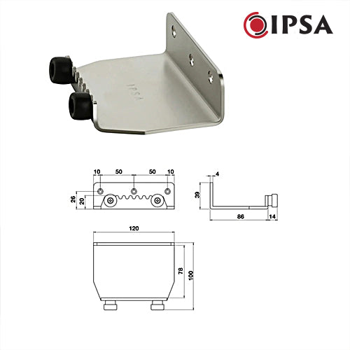 IPSA Super Strong Handsfree Foot Operated Pull Step SS Door Opener For Wooden Metal Doors